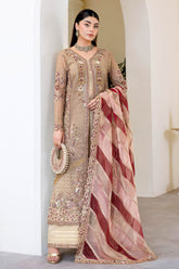 Ramsha Unstitched 3 Piece Luxury Wedding Vol-05 Suit-H-508