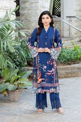 Dhaga Stitched 2 Piece Co-ords Set-Nocturne
