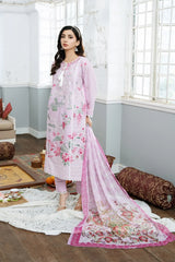 Dhaga Stitched 3 Piece Summer Suit-Meher