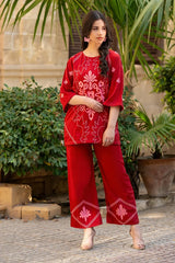 Dhaga Stitched 2 Piece Summer Suit-DSE