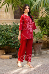 Dhaga Stitched 2 Piece Summer Suit-DSE