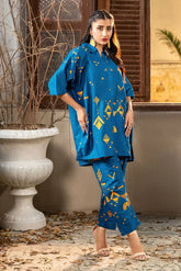 Dhaga Stitched 2 Piece Summer Suit-Mid Summer Dream