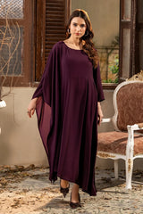 Dhaga Stitched 2 Piece Summer Suit-Flamenco Purple