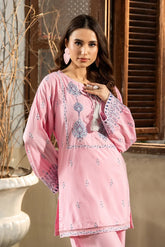 Dhaga Stitched Summer Women Suit-Morning Dew