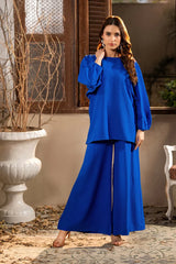 Dhaga Stitched 2 Piece Summer Suit-Zehra