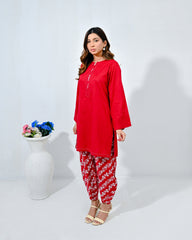 Print Power By Mashrib Stitched 2 Piece Summer Collection'2025-Courage - 2pc