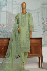 Falsafaa By HZ Stitched 3 Piece Festive Formals Vol-03 Suit-HZK-176-Pista