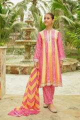 Herringbone Digital Printed 3-Pc Suit: Elevate your style with this sophisticated outfit, showcasing a modern herringbone print for a chic look.