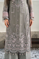 Noor Jahan By Imrozia Unstitched 3 Piece Luxury Chiffon Suit-I-200 Noor