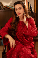 Noor Jahan By Imrozia Unstitched 3 Piece Luxury Chiffon Suit-I-205 Zaib
