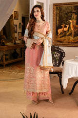 Noor Jahan By Imrozia Unstitched 3 Piece Luxury Chiffon Suit-I-207 Dilkash