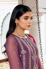 Sitarah By Imrozia X Serene Unstitched 3 Piece Luxury Chiffon Suit-I-209 Najma