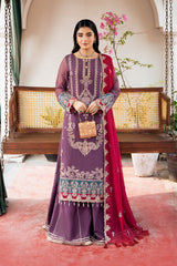 Sitarah By Imrozia X Serene Unstitched 3 Piece Luxury Chiffon Suit-I-209 Najma