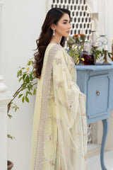 Baad e Saba By Imrozia Serene Stitched 3 Piece Formals Suit-IP-46 Dastoor
