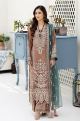 Baad e Saba By Imrozia Serene Stitched 3 Piece Formals Suit-IP-49 Nayab