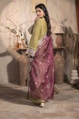 Sehar By Imrozia Stitched 3 Piece Winter Suit-I.P-75 Abroo