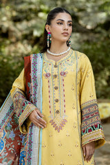 Jaan-E-Adaa By Imrozia Serene Unstitched 3 Piece Luxury Emb Lawn Suit-IPL - 06 Tabassum