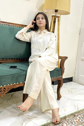 Urban Cut Sleek & Breathable Cotton Embroidered Shirt 1 Piece