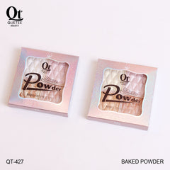 Quetee Beauty Baked Highlighter 4in1 Light Colors
