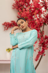 Umer Aayan Blossom 2 Piece Lawn Ready To Wear