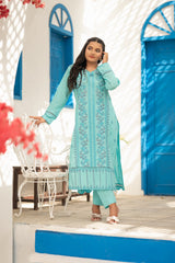 Umer Aayan Daffodils 2 Piece Lawn Ready To Wear