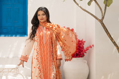 Umer Aayan Aromatic 3 Piece Lawn Ready To Wear