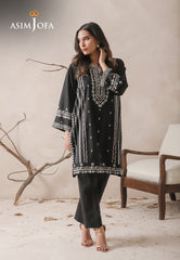 Asim Jofa Essential Pret Drop 7 Ajlpj-01 Embroidered Cambric 2Pc