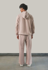 Asim Jofa Western Essentials Ajwet-02 Unisex Linen Beige Hoodie 1 Pc