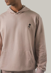 Asim Jofa Western Essentials Ajwet-02 Unisex Linen Beige Hoodie 1 Pc