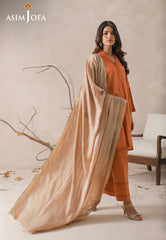 Asim Jofa Shawl Ajhs-11 Zari Border Shawl 1 Pc