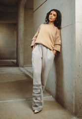 Asim Jofa Western Wear Ajwpt-04 Unisex Oversized Drop Shoulder T-Shirt 1 Pc