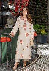 Asim Jofa Stitched 2 Piece Basic Pret - Saboor Edit Suit-AJPB-341