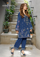 Asim Jofa Stitched 2 Piece Basic Pret - Saboor Edit Suit-AJPB-318