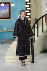 Urban Cut 2 Piece Chikankaari Embroidered Suit ( linned)