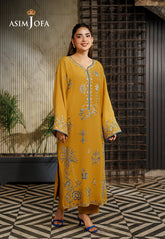Asim Jofa Stitched 2 Piece Basic Pret - Saboor Edit Suit-AJPB-314