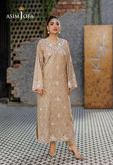 Asim Jofa Stitched 2 Piece Basic Pret - Saboor Edit Suit-AJPB-342