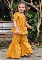 Modest Stitched 3 Piece Luxury Festive Kids Collection'2025-Shining Bee