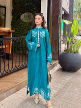 Zaman By MNM Stitched Shirt Ramen Silk Collection'2025-Emera