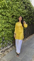 Urban Cut Premium Cotton Embellished Kurta 1 Piece