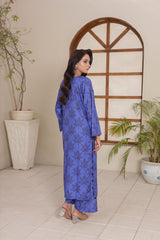 Madiha Gohar Stitched 2 Piece Suit-NURA Blue