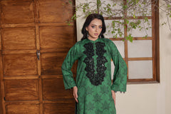 Madiha Gohar Stitched 2 Piece Suit-AYEN Green