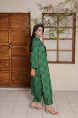 Madiha Gohar Stitched 2 Piece Suit-AYEN Green