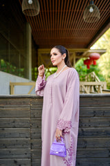 Day to Slay By Mashrib Stitched 2 Piece Summer Collection'2025-Soft Twilight