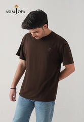 Asim Jofa Western Men & Women Ajmte-05 Embroidered T-Shirt 1 Pc