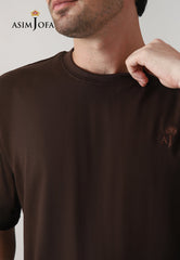 Asim Jofa Western Men & Women Ajmte-05 Embroidered T-Shirt 1 Pc