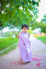 Urban Cut Seer Sucker Cotton Kids Dress – Soft & Breathable