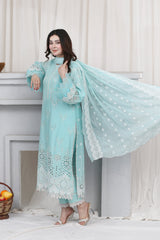 Zeenat By Gulposh Unstitched 3 Piece Lawn Collection'2025-01