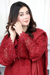 Zeenat By Gulposh Unstitched 3 Piece Lawn Collection'2025-03