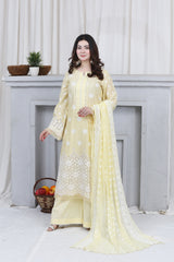 Zeenat By Gulposh Unstitched 3 Piece Lawn Collection'2025-07