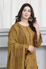 Zeenat By Gulposh Unstitched 3 Piece Lawn Collection'2025-02